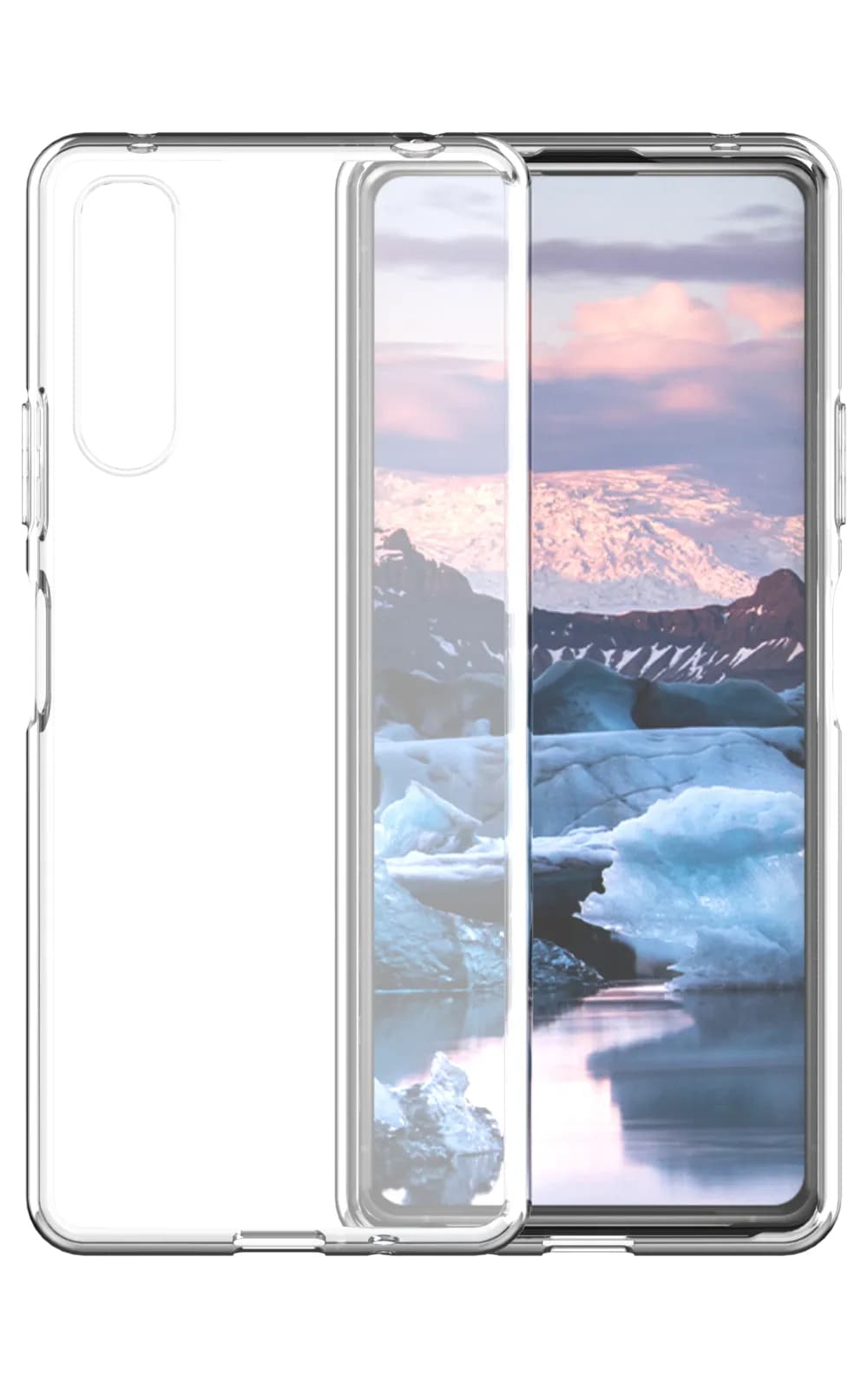 Dbramante1928 Greenland, Xperia 10 IV -suojakuori, Läpinäkyvä