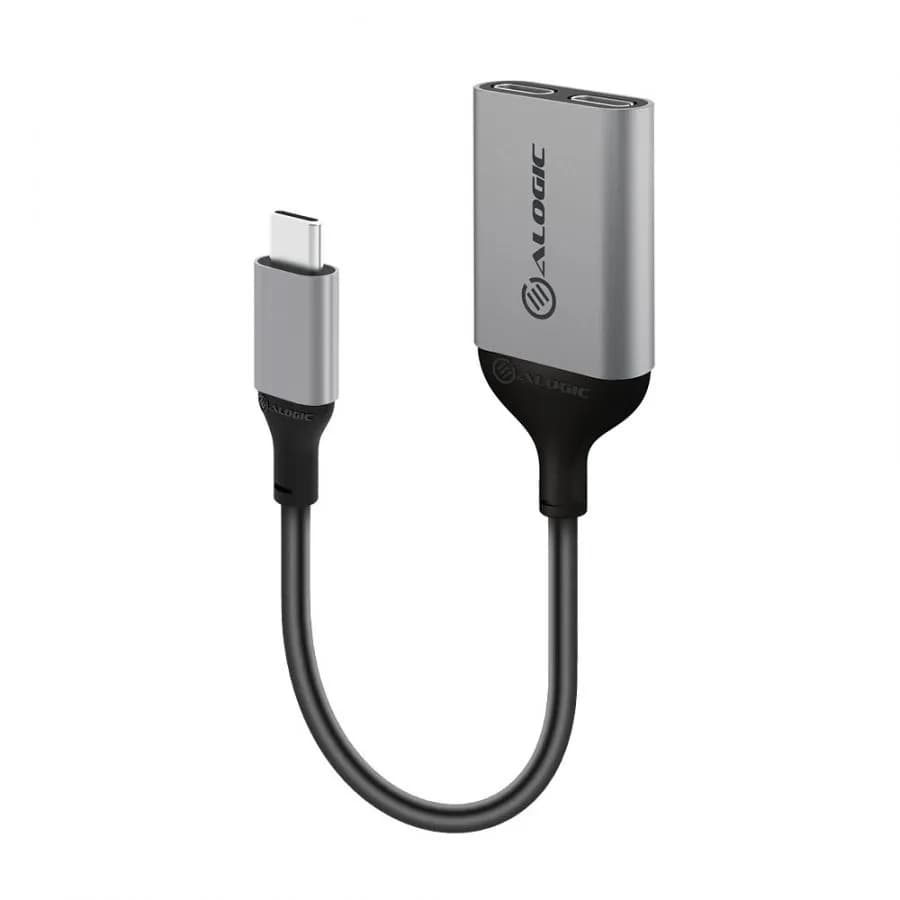 ALOGIC Ultra USB-C to USB-C female and audio output 15 cm
