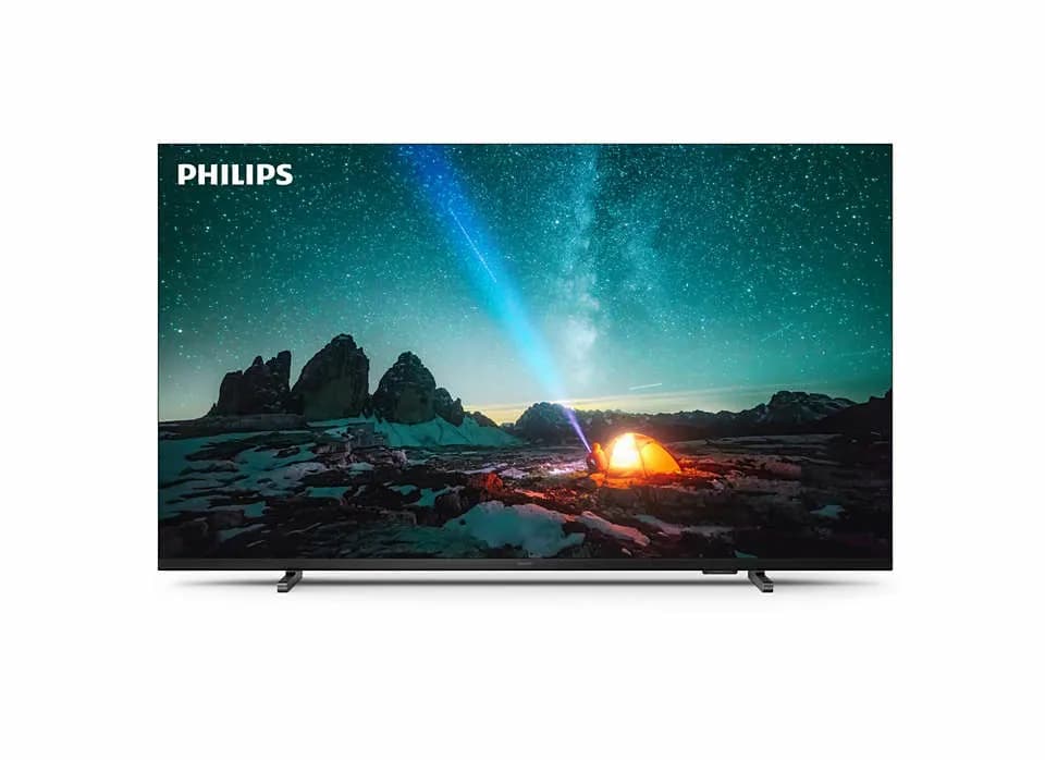 Philips PUS7609/12 55" 4K LED Titan OS TV, 60 Hz, HDR10+, anthracite grey
