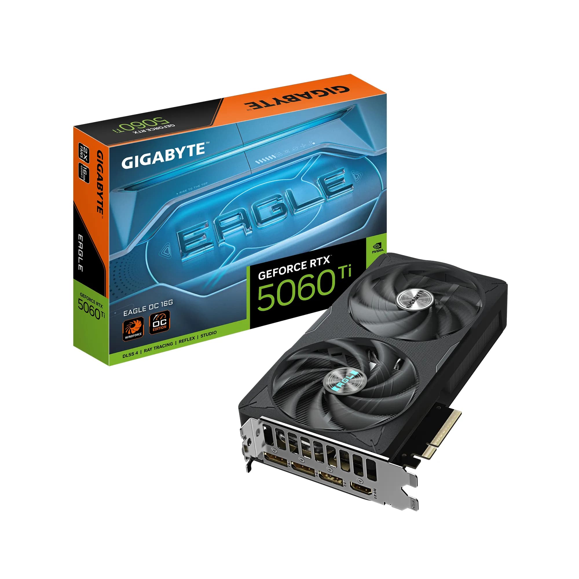 Gigabyte GeForce RTX 5060 Ti Eagle OC 16 Gt -näytönohjain
