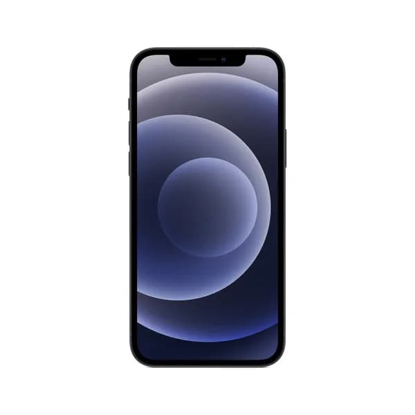 Kunnostettu iPhone 12 128 Gt, musta (Tyydyttävä kunto)