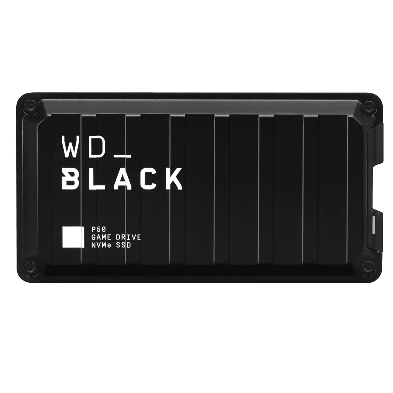 Western Digital WD_BLACK P50 Game Drive 4 Tt USB 3.2 Gen 2x2 (USB-C) -ulkoinen SSD, iskunkestävä, pelikäyttöön, musta