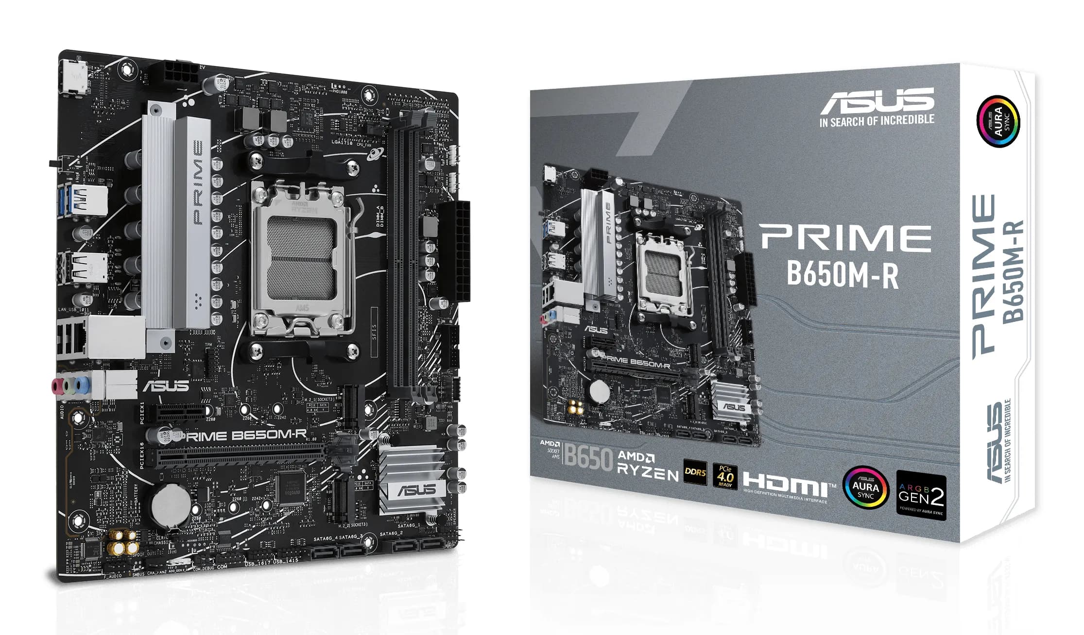 Asus PRIME B650M-R AM5 mATX -emolevy