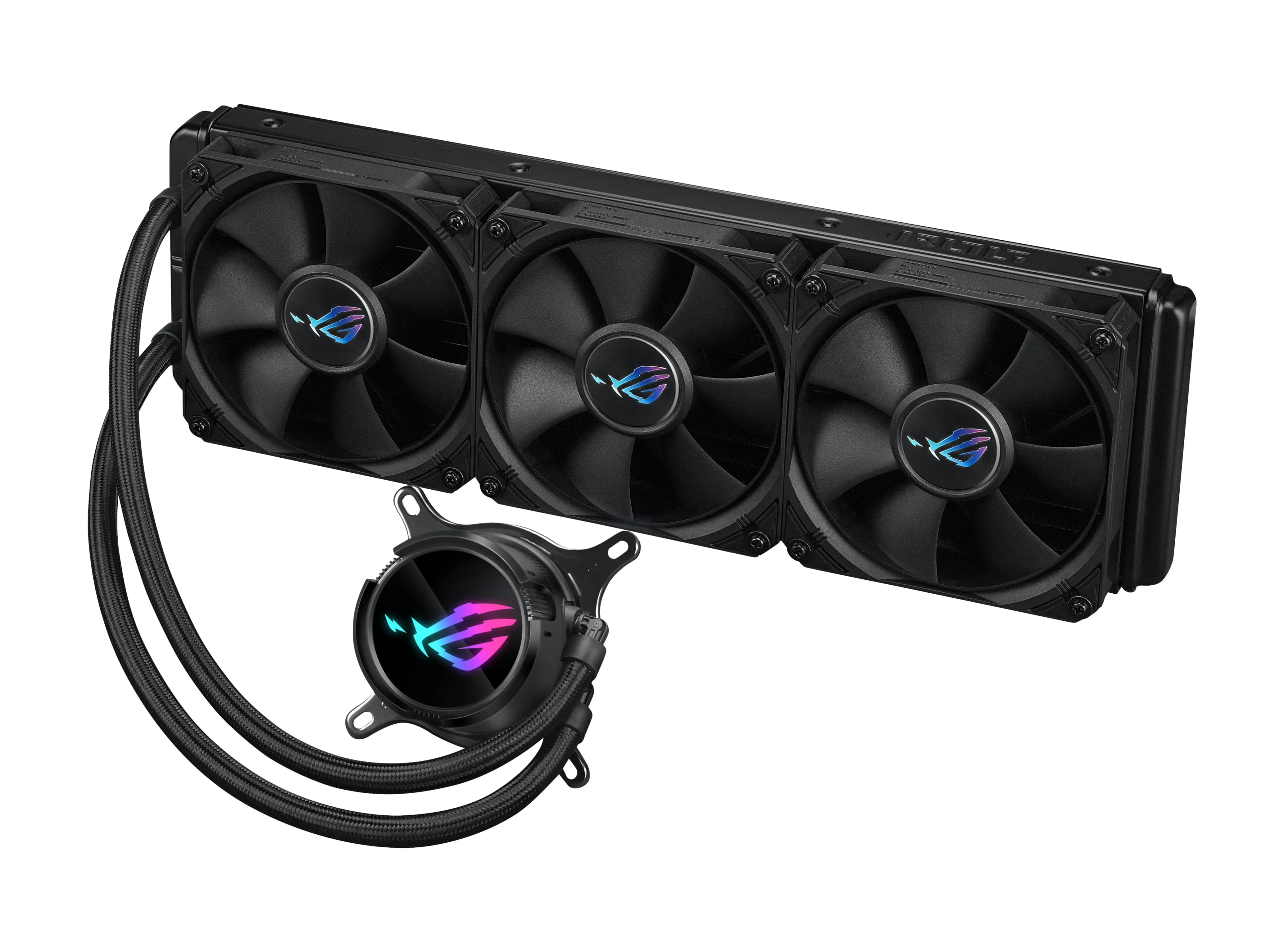 Asus ROG Strix LC III 360mm ARGB -nestejäähdytin, musta