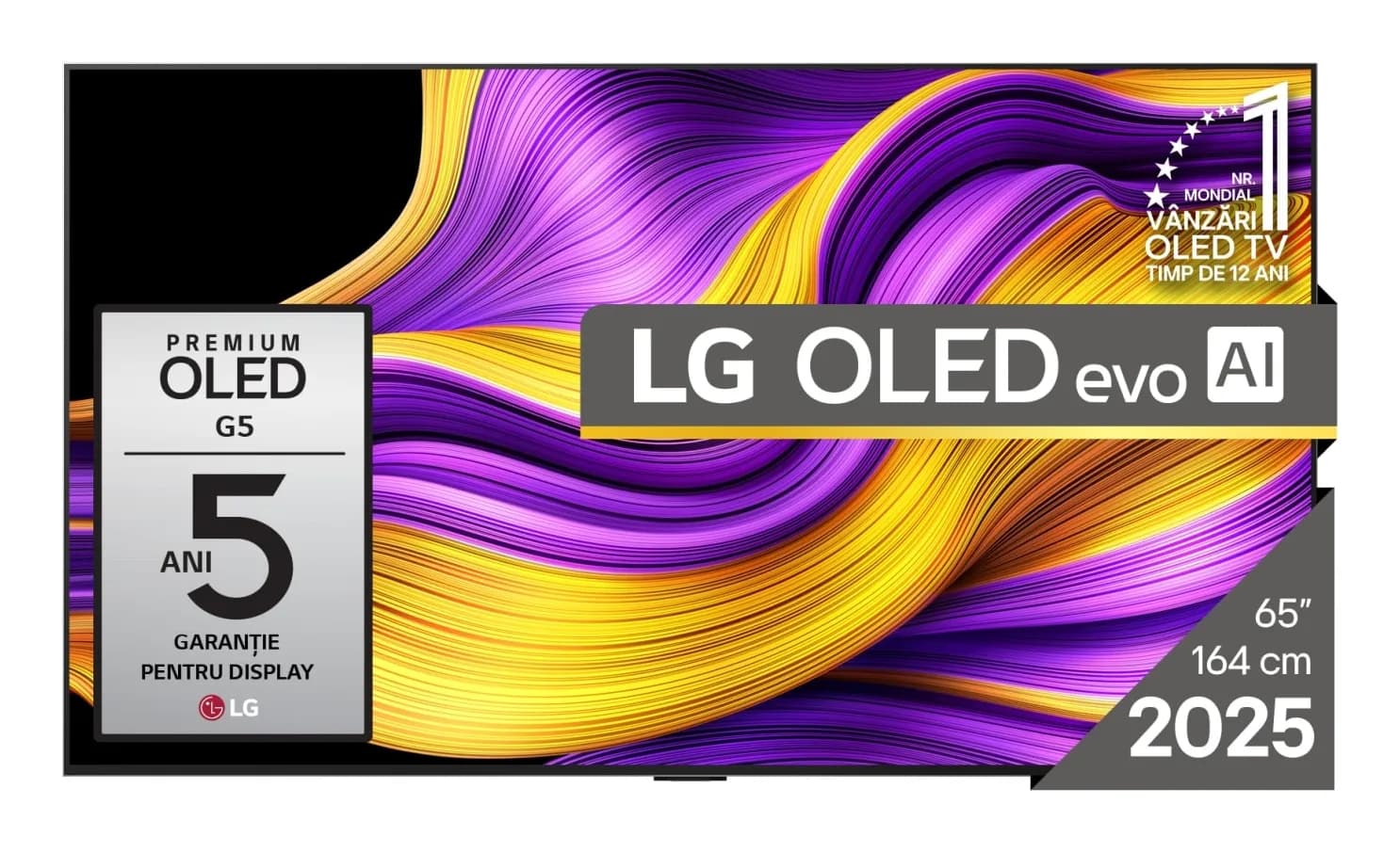 LG OLED65G51LW 65" 4K webOS TV, 120 Hz, HDR10, Dolby Vision