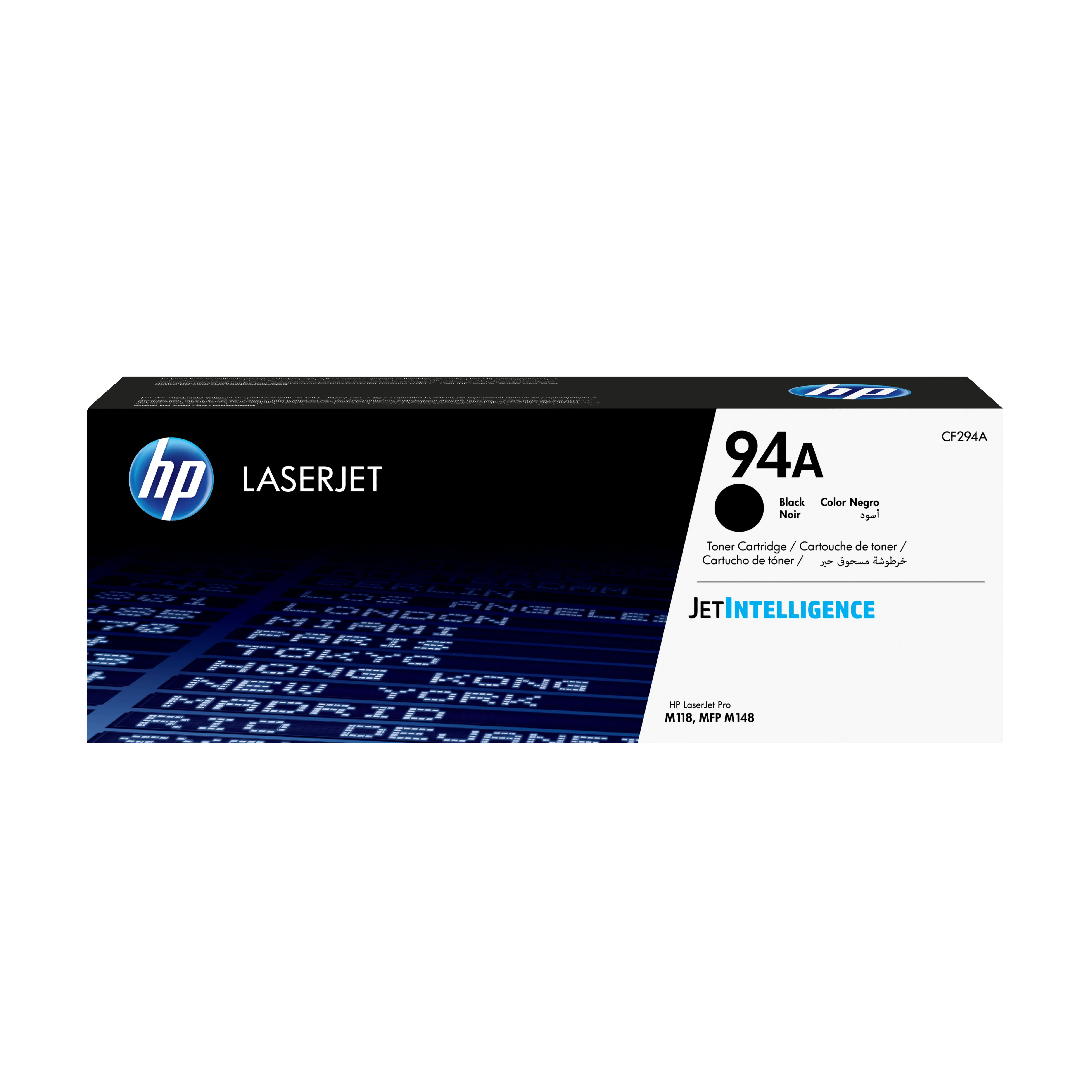 HP 94A -laservärikasetti, musta
