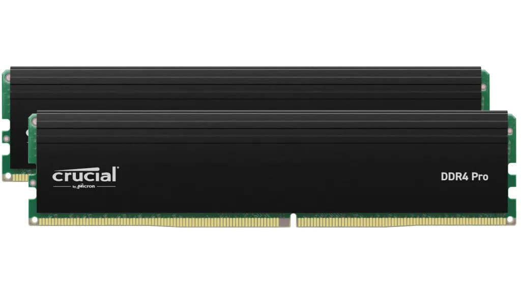 Crucial Pro 32 Gt (2 x 16 Gt) DDR4 3200 MHz, CL22 -muisti (XMP)