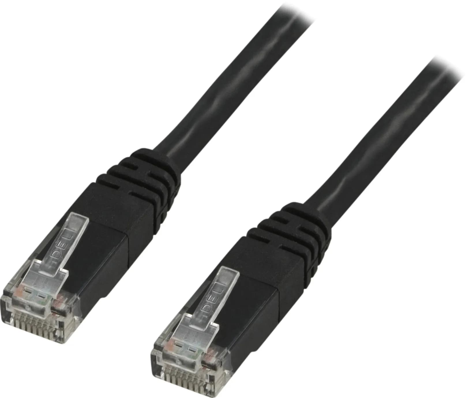 Deltaco Cat6 U/UTP LSZH RJ45 30m -verkkokaapeli, musta