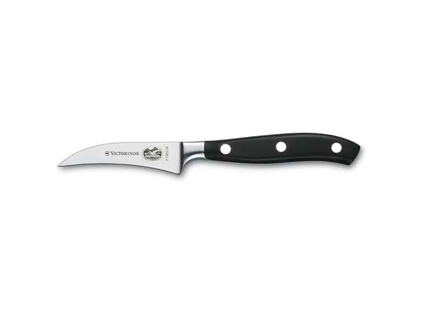 Victorinox Grand Maître muotoiluveitsi, 8 cm, musta