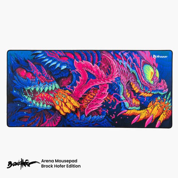 Arozzi ZONA -hiirimatto XL - Grime Dweller (D065) - 900 x 420 x 4 mm