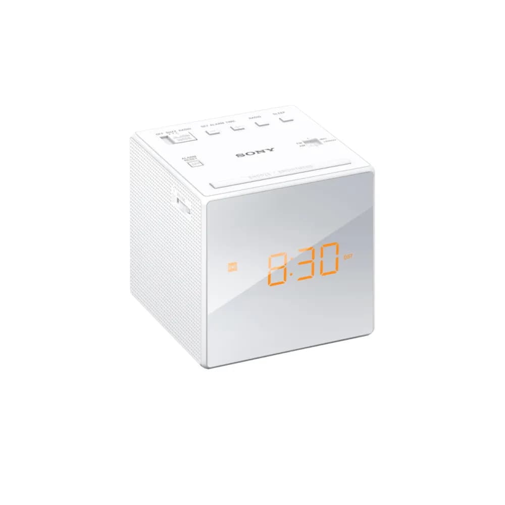 SONY ICFC1W clock radio white