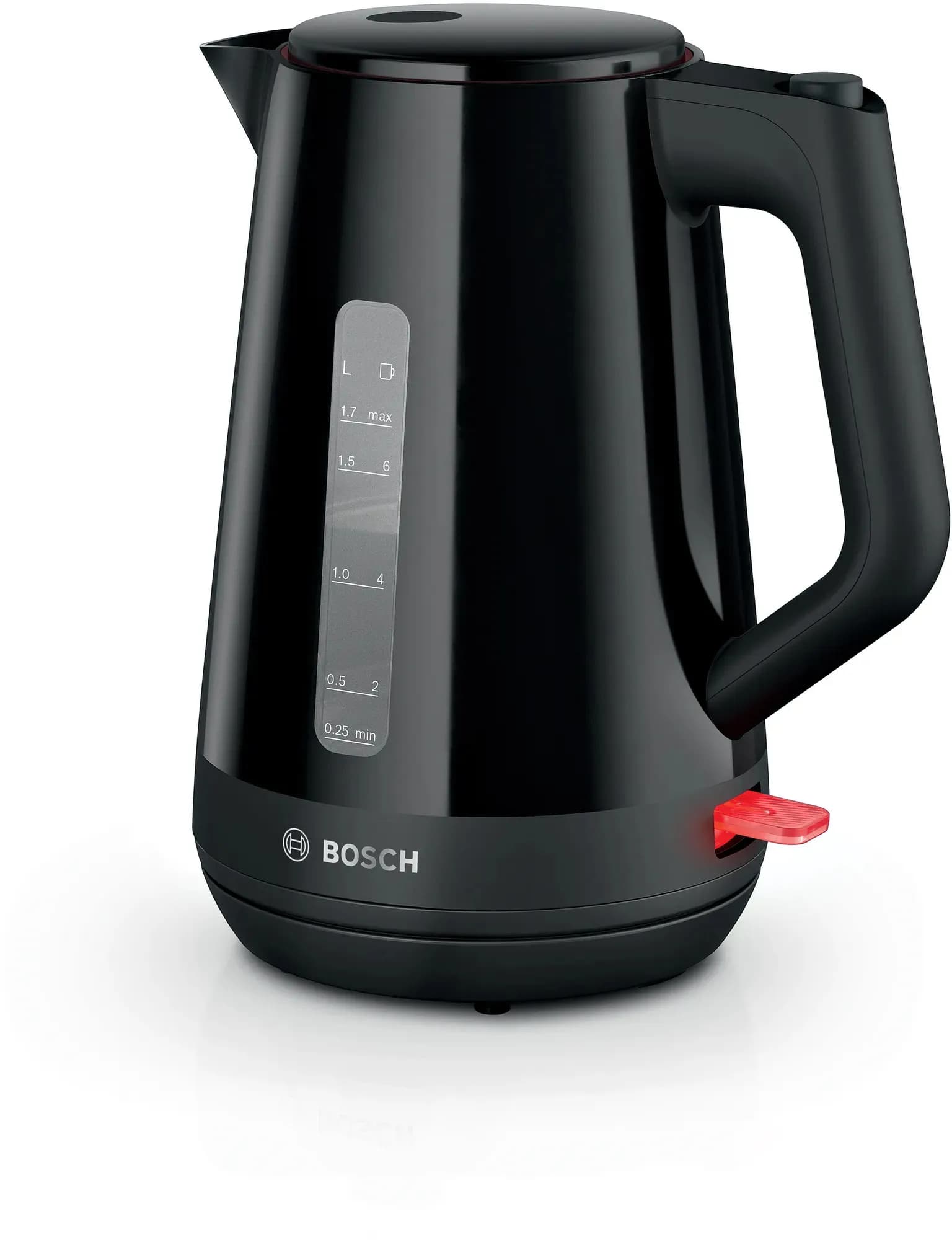 Bosch MyMoment TWK1M123 -vedenkeitin, 1,7 l, 2400 W, musta