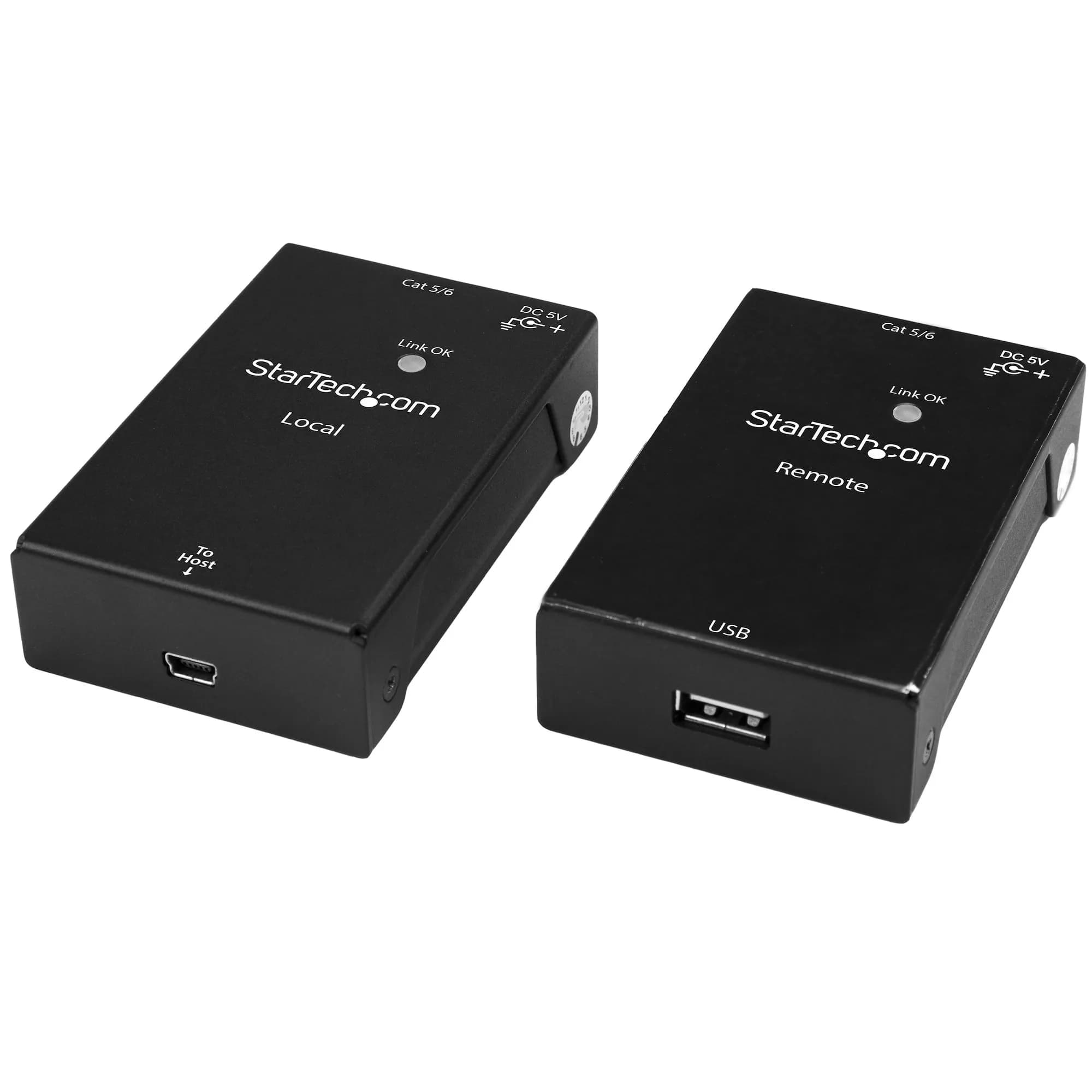 1PORT USB EXTENDER KIT - USB TO - ETHERNET EXTENDER - USB 2.0