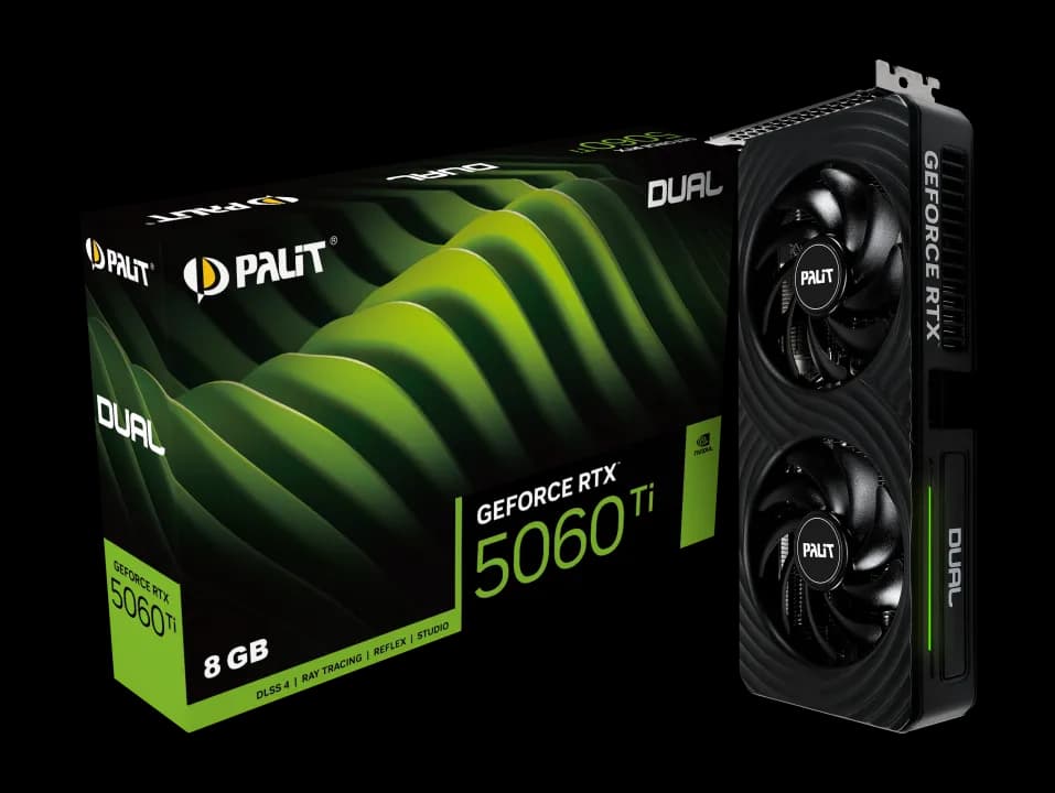 Palit GeForce RTX 5060 Ti Dual 8 Gt -näytönohjain