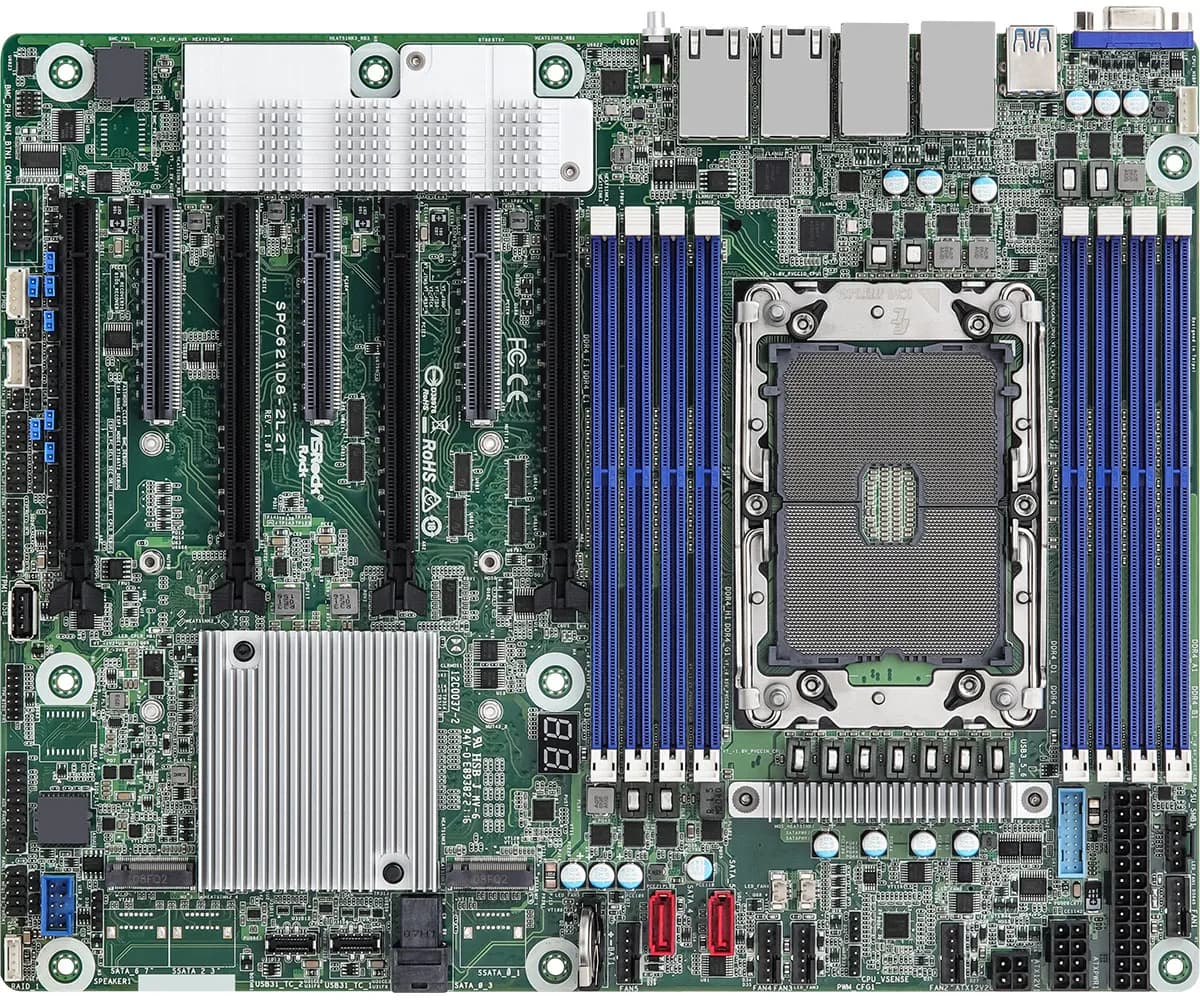 ASRock Rack SPC621D8-2L2T LGA 4189 ATX -emolevy