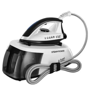 Russell Hobbs Steam Power 24420-56 -höyrysilityskeskus, 2400 W, 4,5 bar, 1,3 l, valkoinen