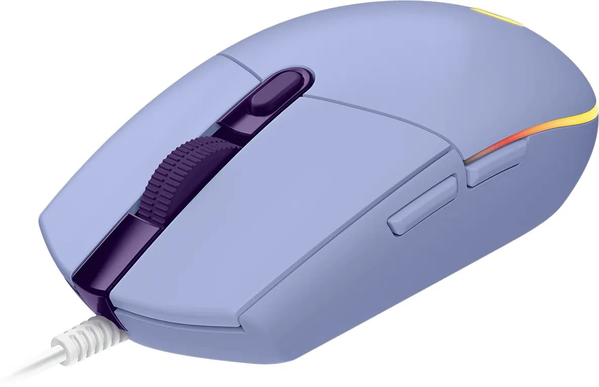Logitech G102 LIGHTSYNC -langallinen pelihiiri, liila