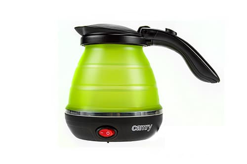 ADLER CR 1265 -vedenkeitin, 0,5 l, 750 W, musta/vihreä