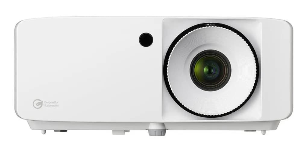 Optoma E3P7PK1E117 DLP Full HD 4600 ANSI lm -kannettava laserprojektori, valkoinen