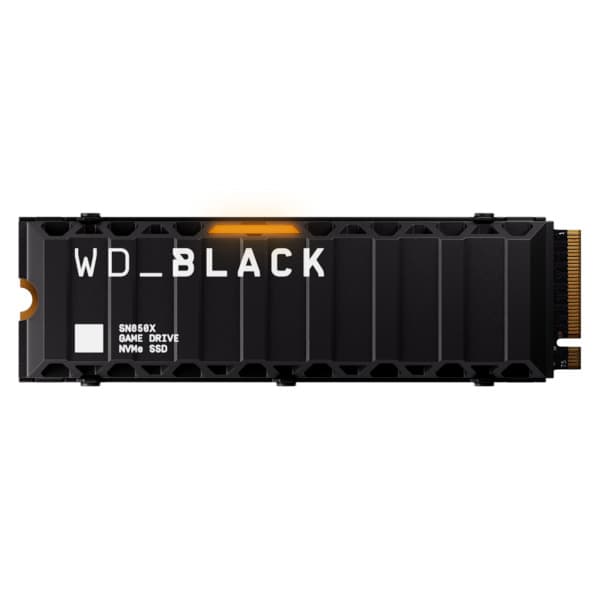 WD Black SN850X Heatsink 8 Tt M.2 NVMe -SSD-levy