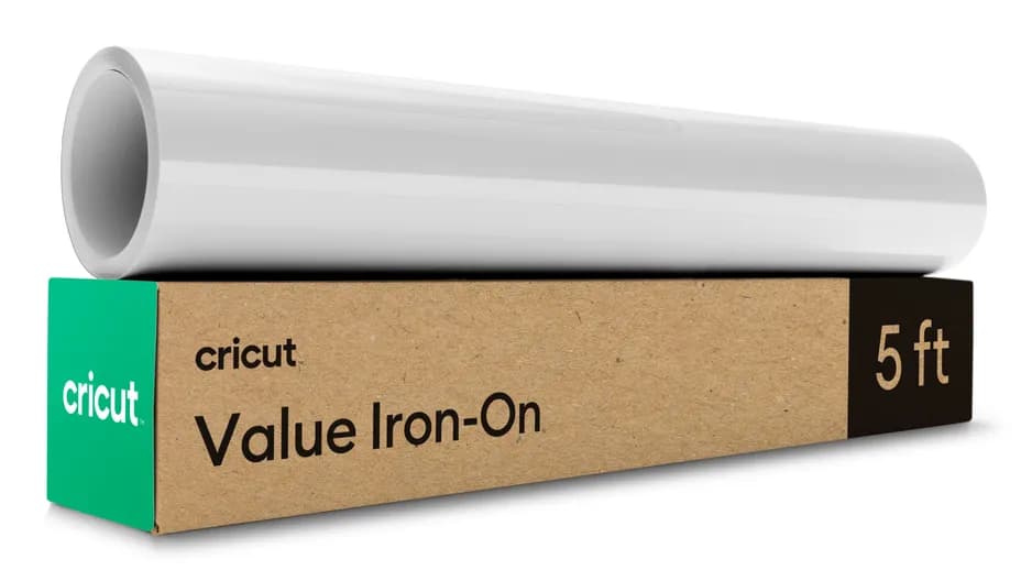 Cricut Smart Iron-On -lämpösiirtovinyyli, musta, 0,9m