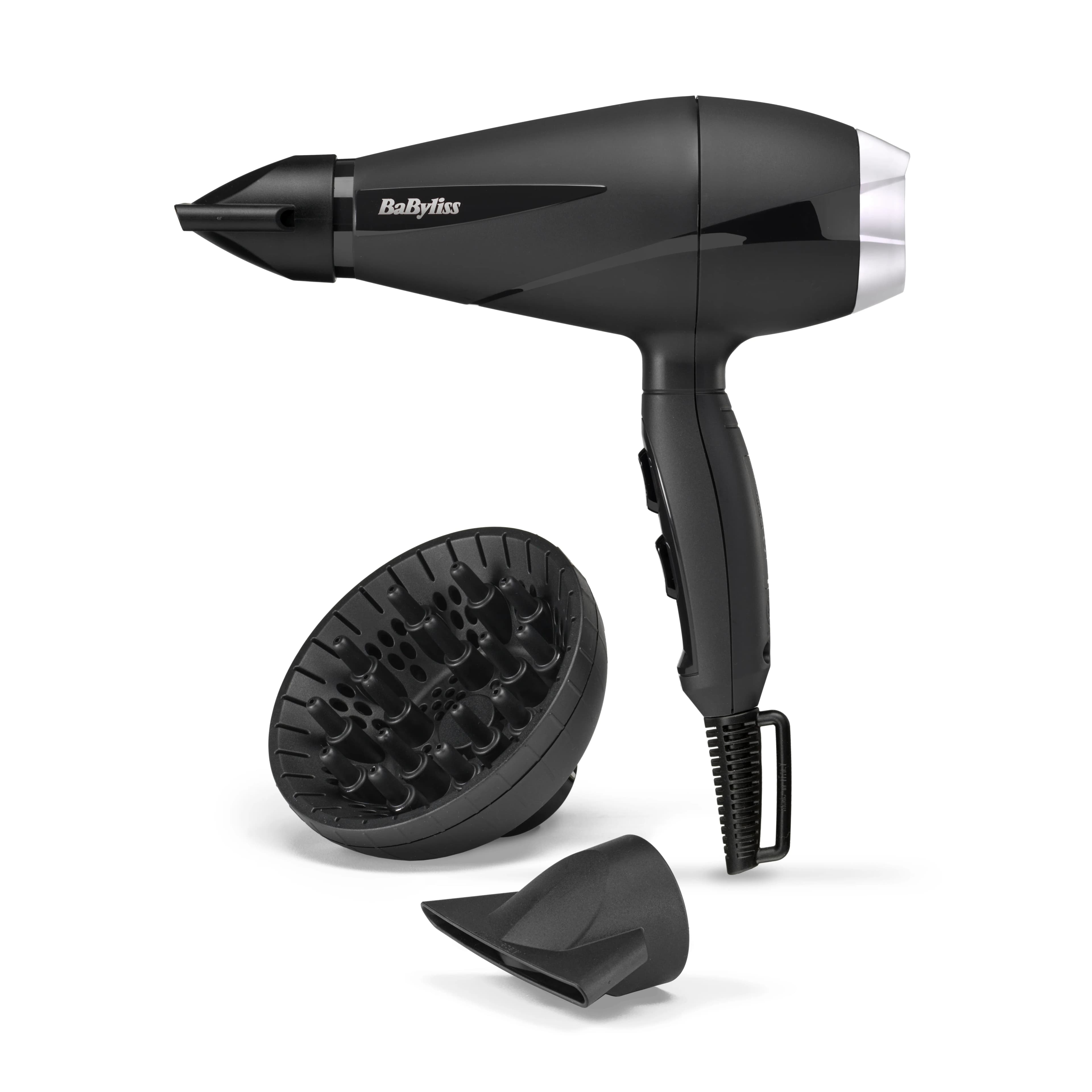 BaByliss Style Pro 2100 6710DE, 2100 W -hiustenkuivaaja, musta