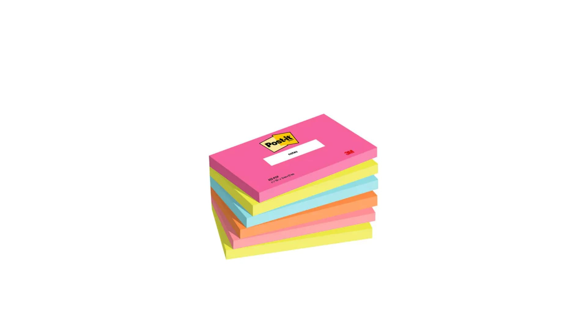 Post-it Poptimistic 76x127 100sh (6)