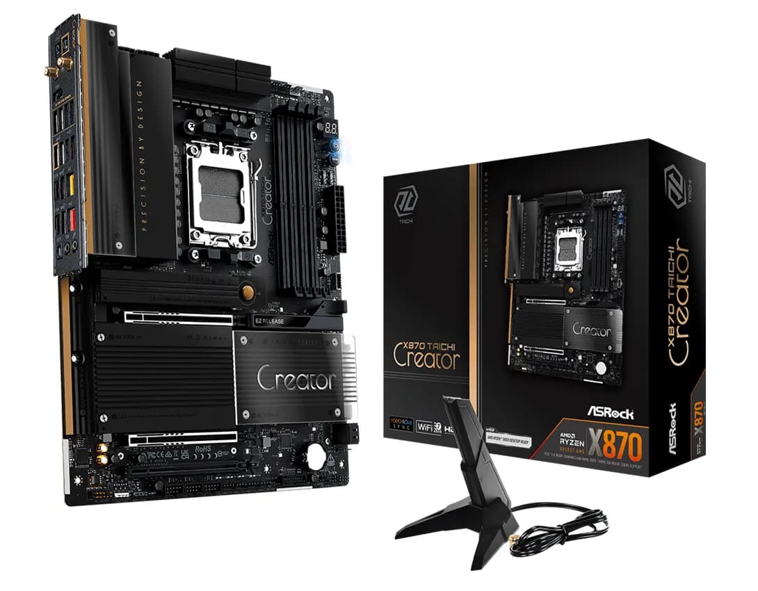 ASRock X870 Taichi Creator WiFi 7 AM5 ATX -emolevy