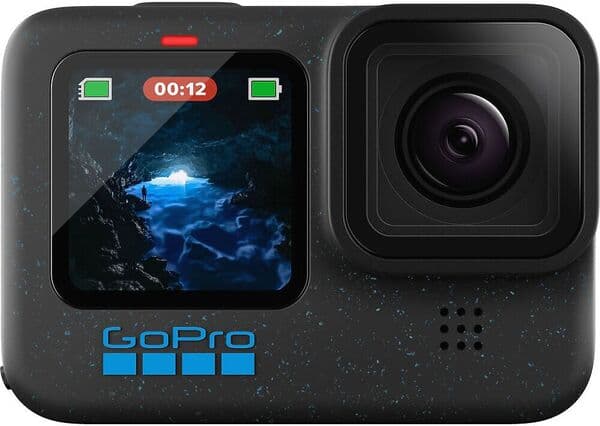 GoPro HERO12 -action kamera, musta