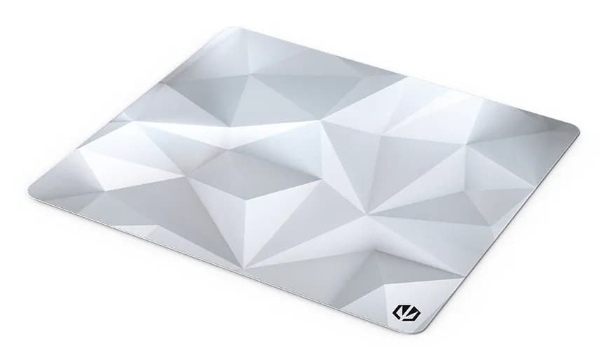 ENDORFY Crystal Onyx White L -pelihiirimatto, 450x400 mm, Onyx White