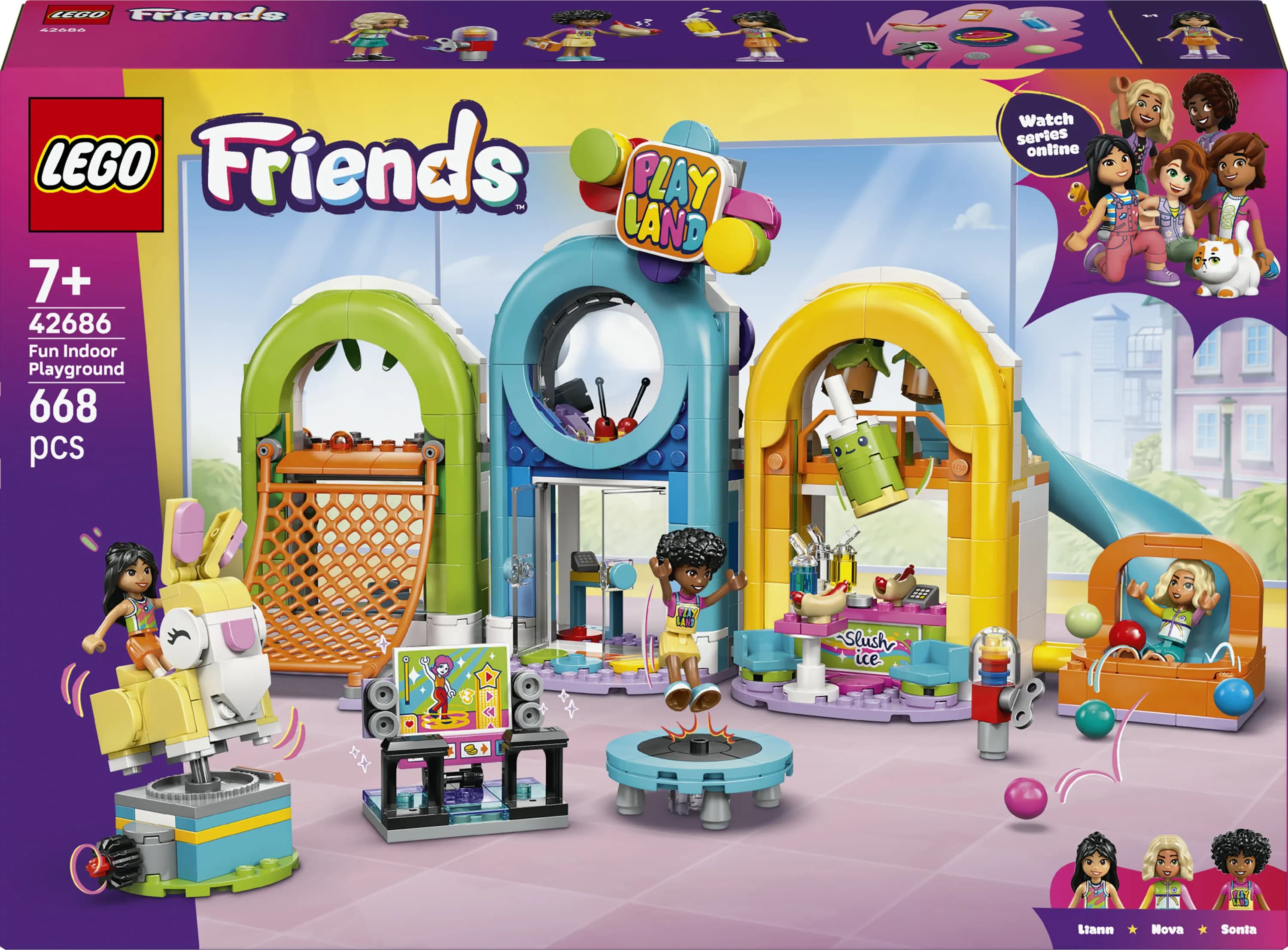 LEGO Friends Iloinen sisäleikkipuisto 42686