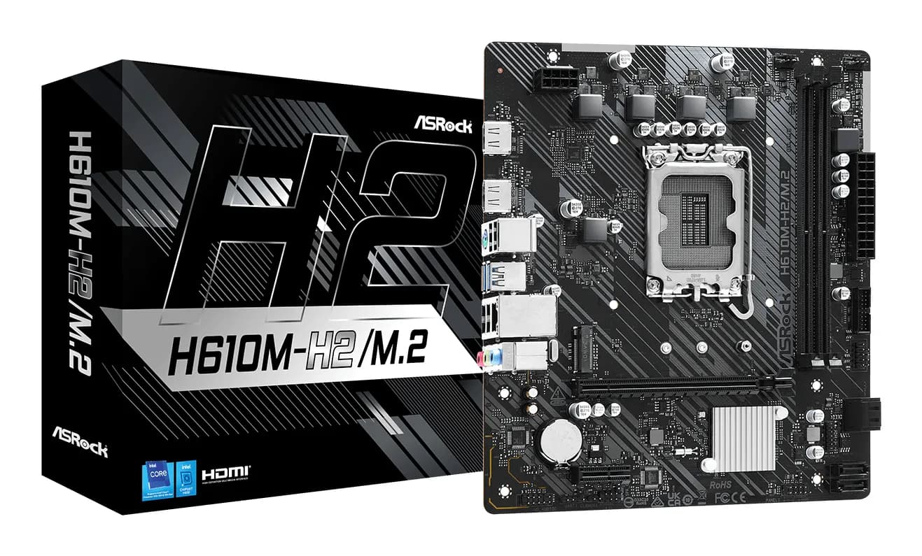 ASRock H610M-H2/M.2 LGA1700 mATX -emolevy