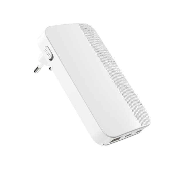 Epico UltraBoost Flat GaN 65W seinälaturi EA65b - valkoinen