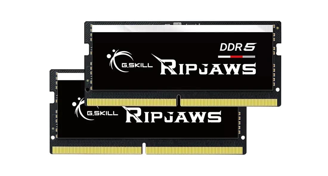 G.SKILL Ripjaws 32 Gt (2 x 16 Gt) DDR5 5600 MHz, CL46 -muisti (XMP)
