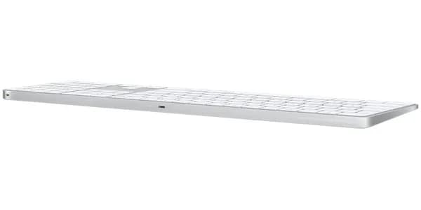Apple Magic Keyboard with Touch ID and Numeric Keypad -langaton näppäimistö, valkoinen