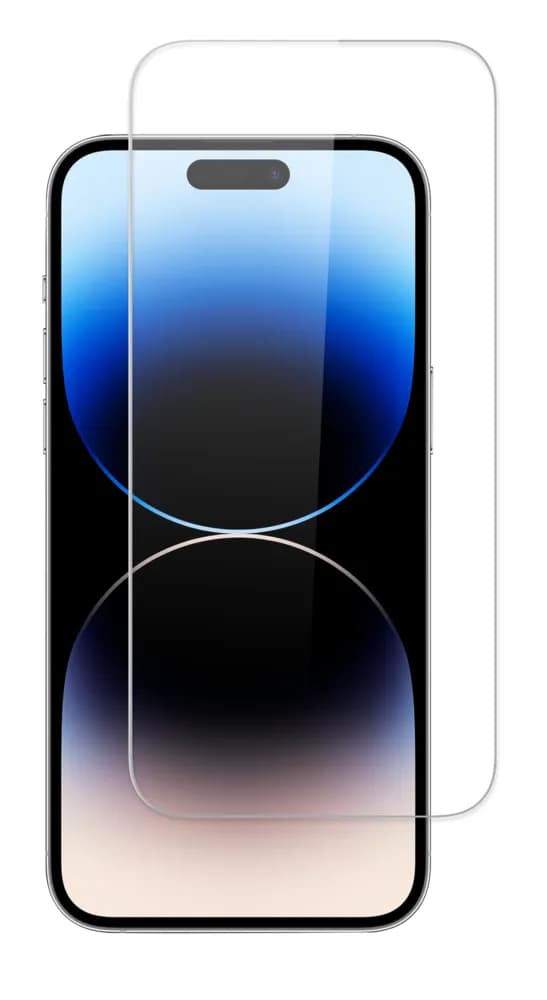Screenor Premium Tempered Silver Edition, iPhone 15 Pro -panssarilasi
