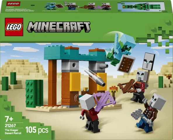 LEGO Minecraft Pahalaisten aavikkopartio 21267