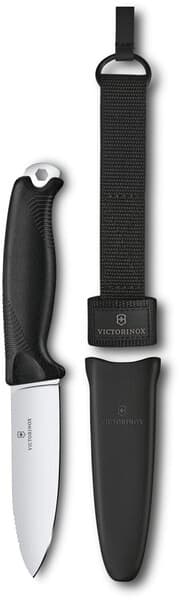 Victorinox Venture bushcraft-veitsi, 105 mm, musta