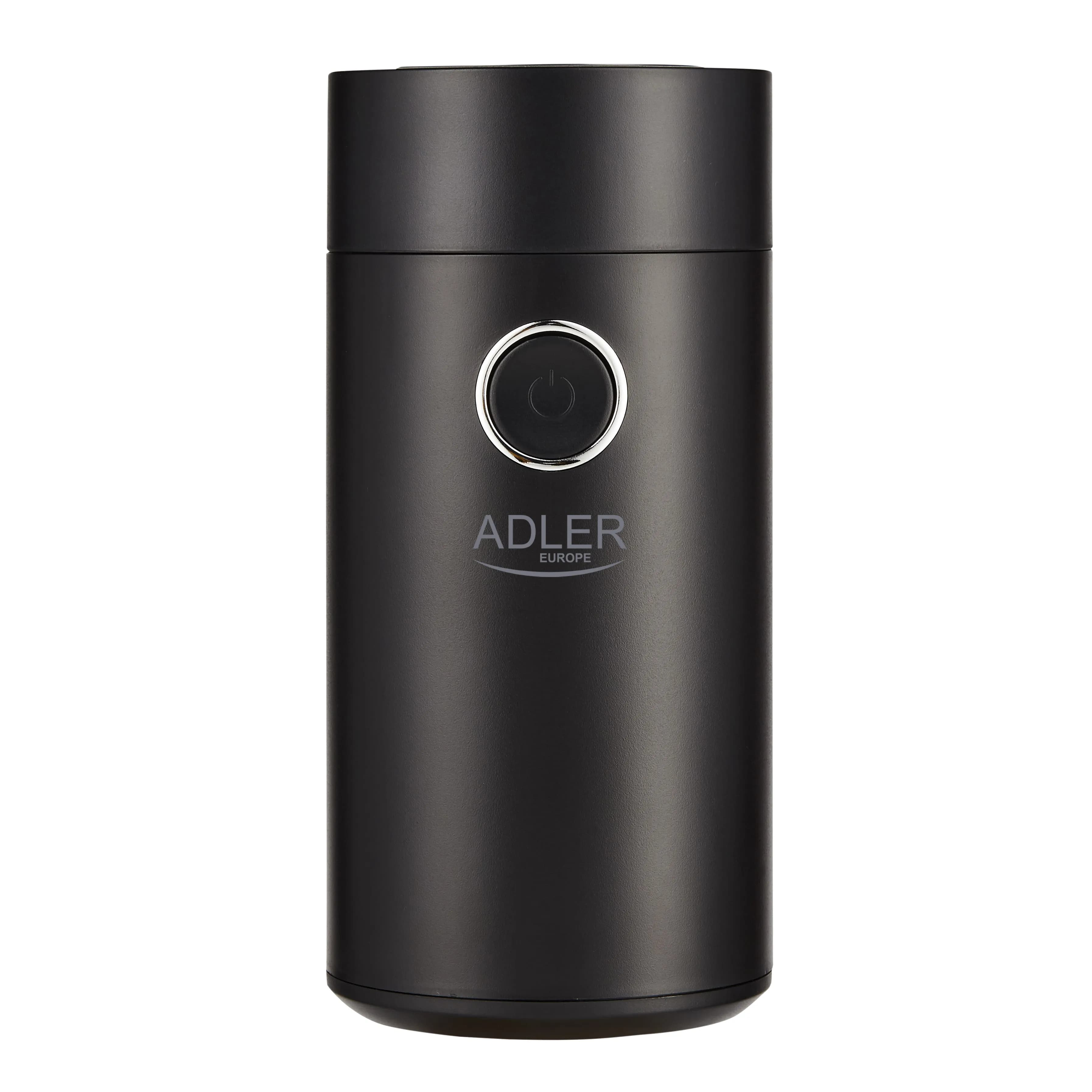 Adler AD 4446bs -kahvimylly 75 g, musta