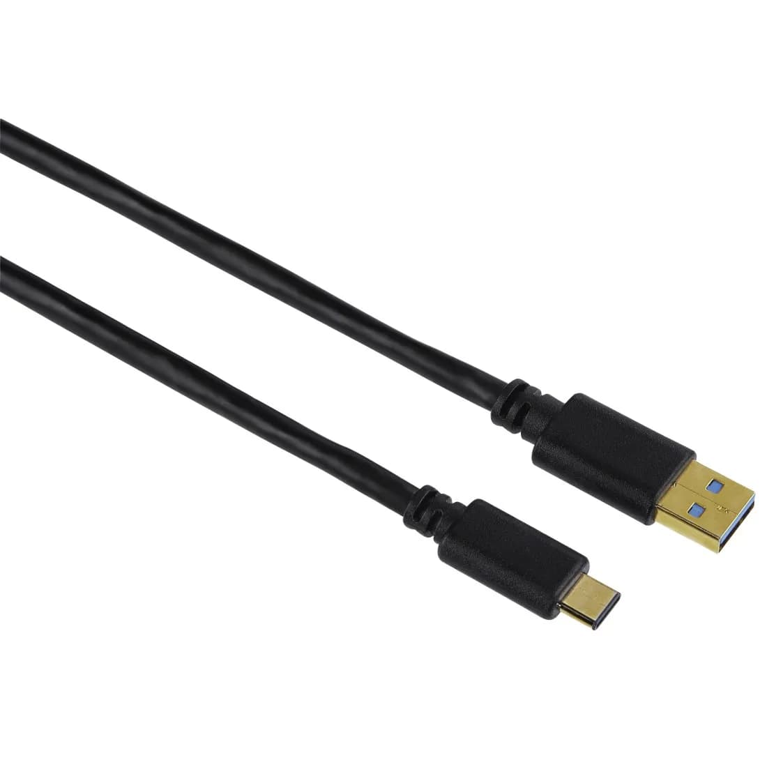 Hama USB-C – USB-A -kaapeli, 1,8 m, musta