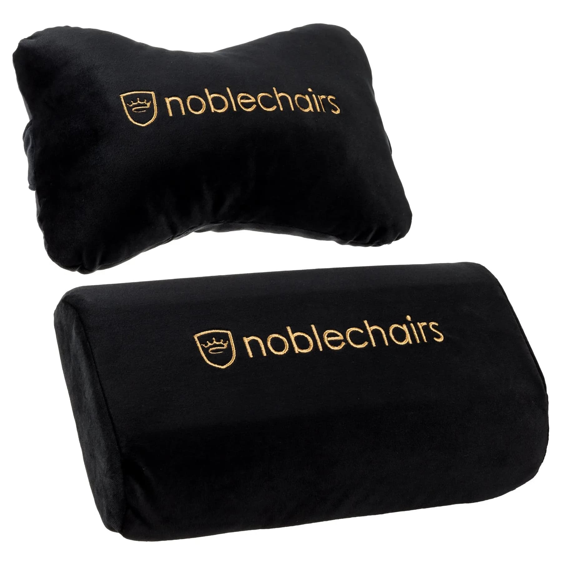 Noblechairs EPIC/ICON/HERO -pelituolin tyynysarja, musta/kulta
