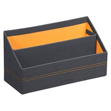 Rhodiarama Letter holder Titanium