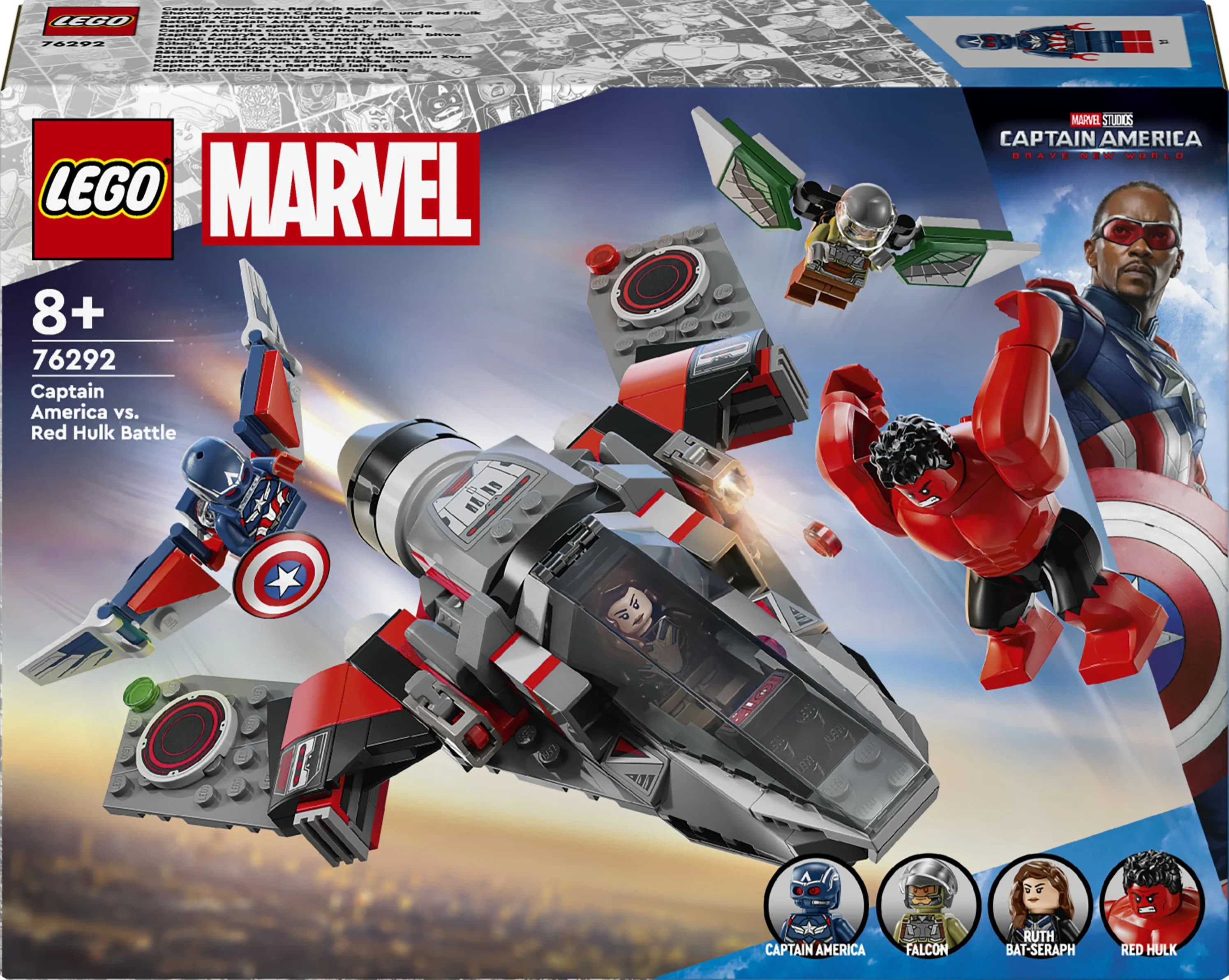 LEGO Marvel Captain America vs. Red Hulk Taistelu 76292