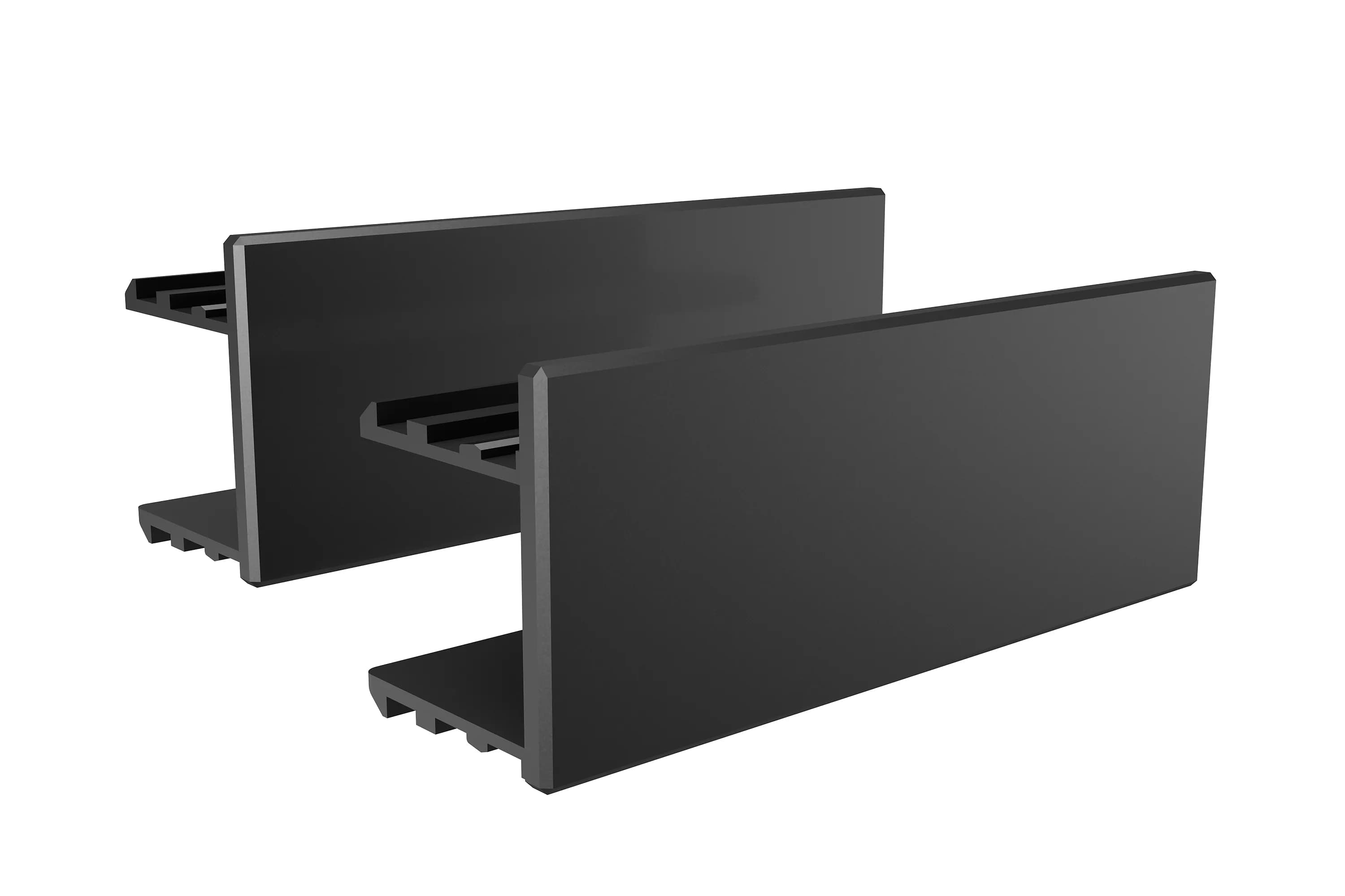 be quiet! BGA06 HDD-paikan suojus, 3,5" HDD-paikoille, 2 kpl, musta