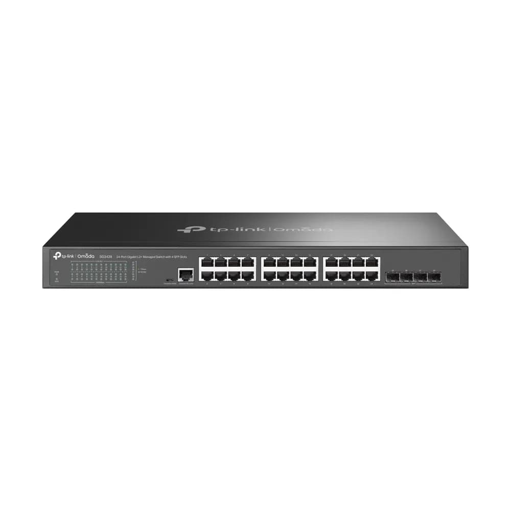 TP-LINK Omada 24-Port Gigabit L2+ Managed Switch with 4 SFP Slots
