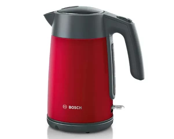Bosch TWK 7L464 -vedenkeitin, 1,7 l, 2400 W, punainen