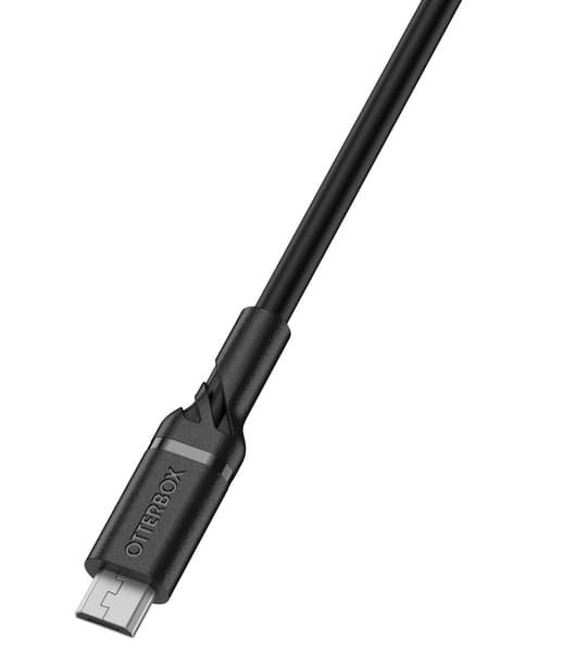 OtterBox Micro USB – USB-A -kaapeli, 2 m, musta