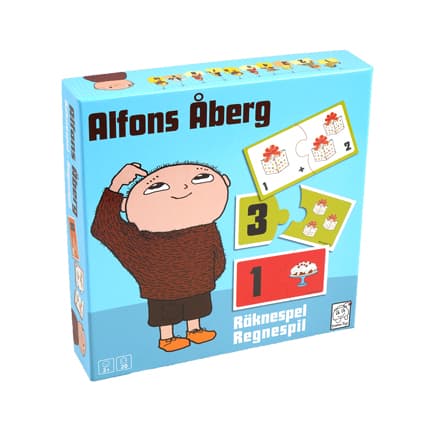 Barbo Alfons Åberg Fun with Math -lautapeli (EN)