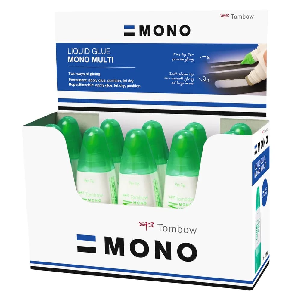 Tombow liquid glue Multi 2in1 display (10)