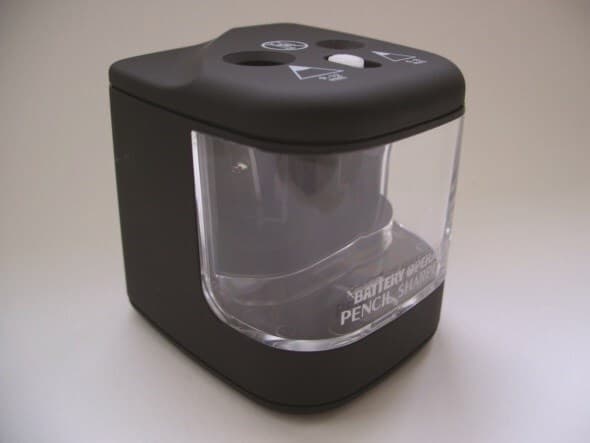Sharpener table top w/battery black